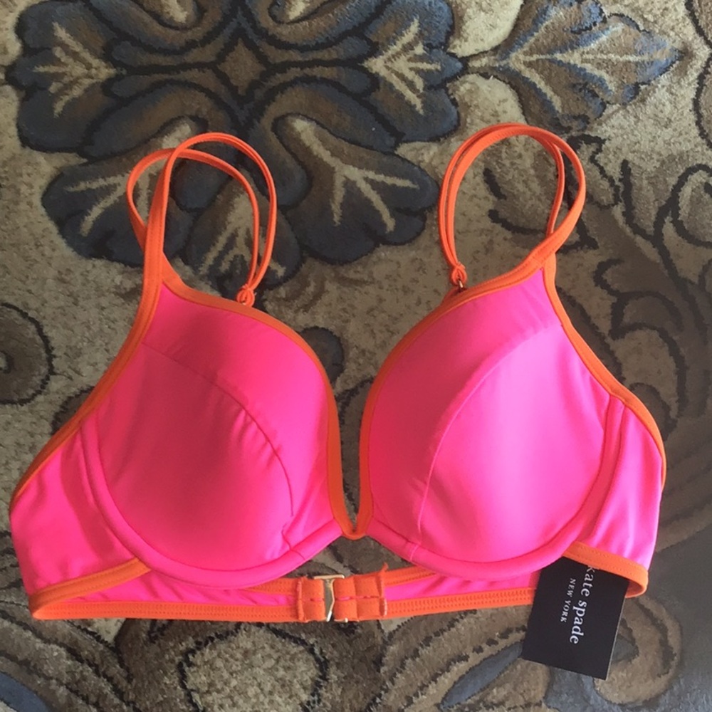 Kate Spade Pink and Orange Women's Bra
